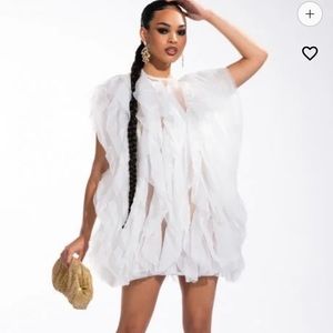Akira white dress